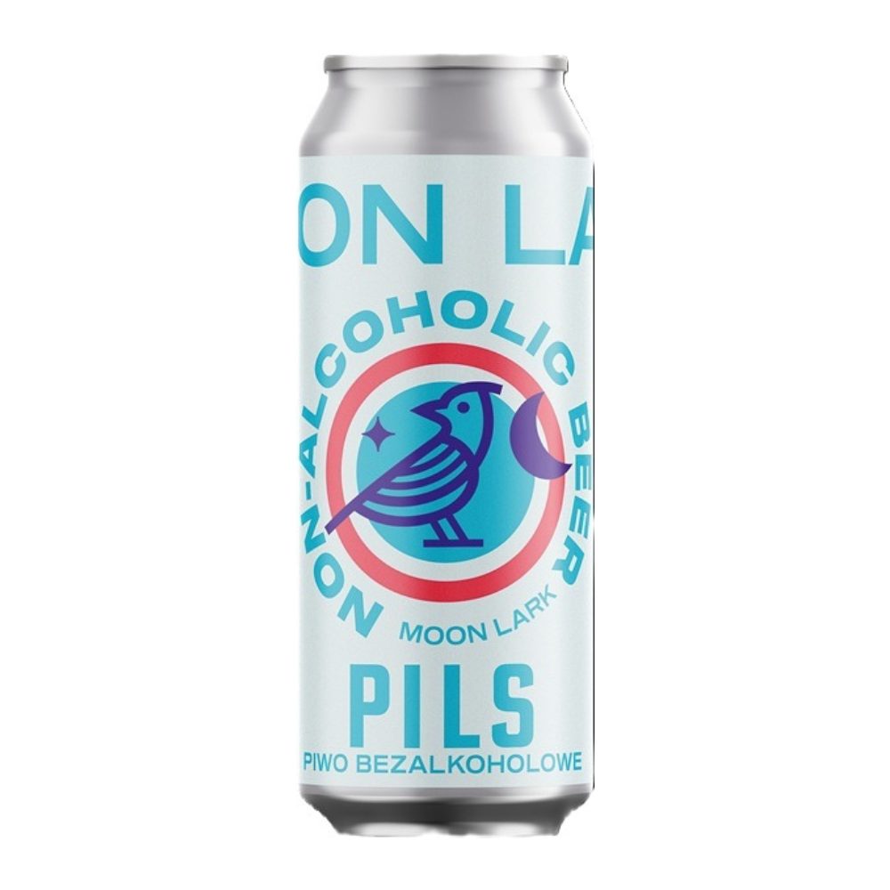 Piwo Moon Lark Non-Alcoholic Pils 0% 500 ml puszka DRS
