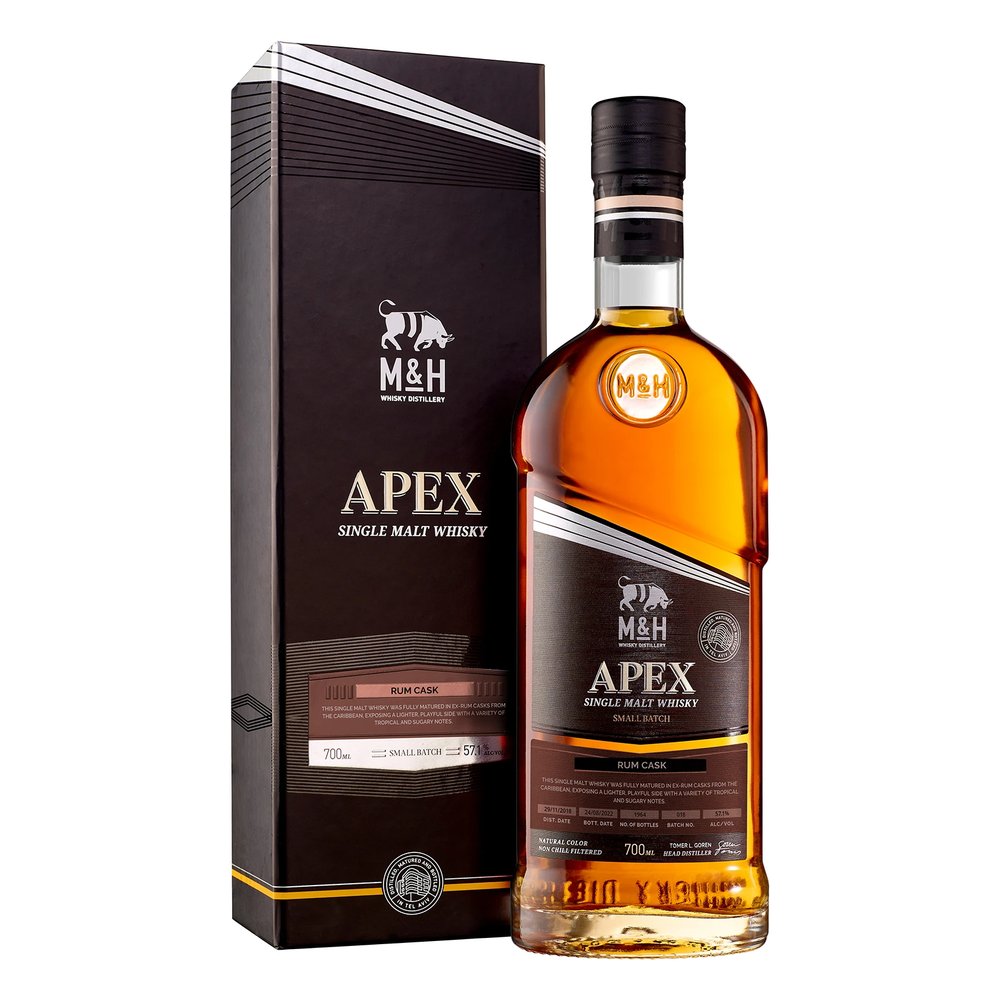Whisky M&H Apex Rum Cask Small Batch #18 57,1% 700 ml