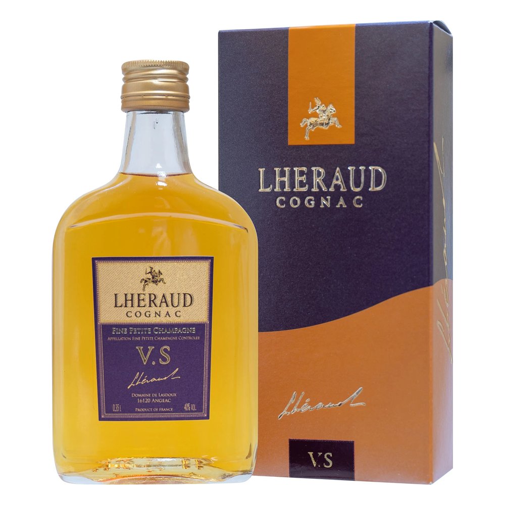 Koniak Lheraud VS 40% 350 ml Kartonik