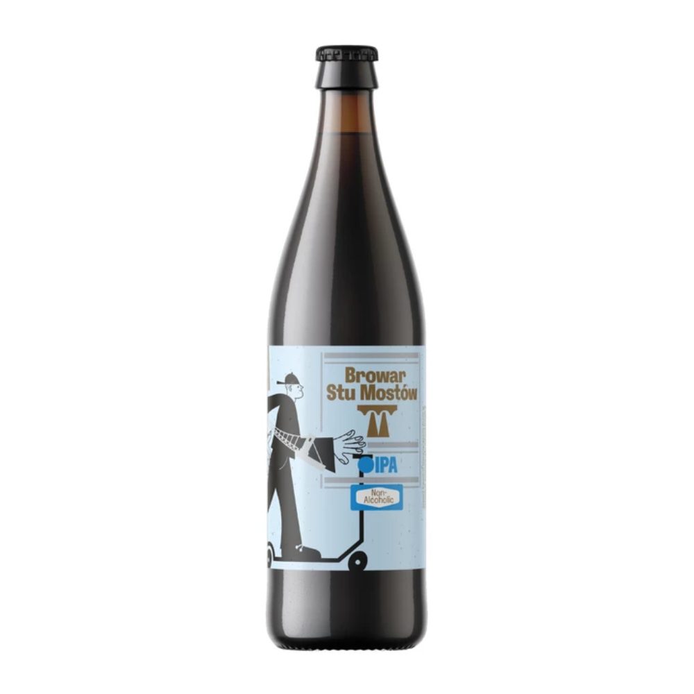 Piwo Browar Stu Mostów Bezalkoholowa IPA 0% 500 ml