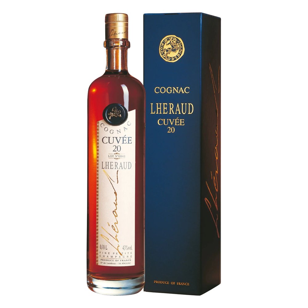 Koniak Lheraud Cuvee 20 43% 700 ml kartonik
