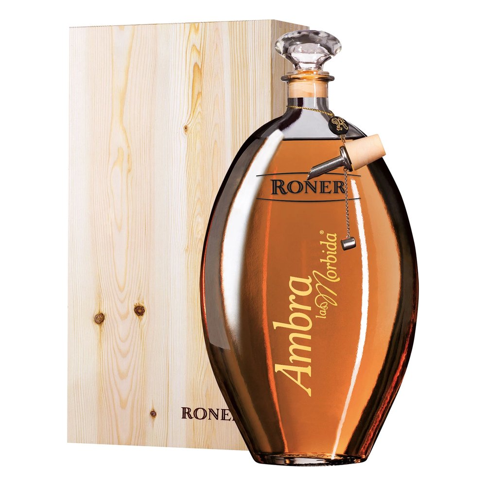 Grappa Morbida La Ambra Roner 40% 1500 ml Skrzynka