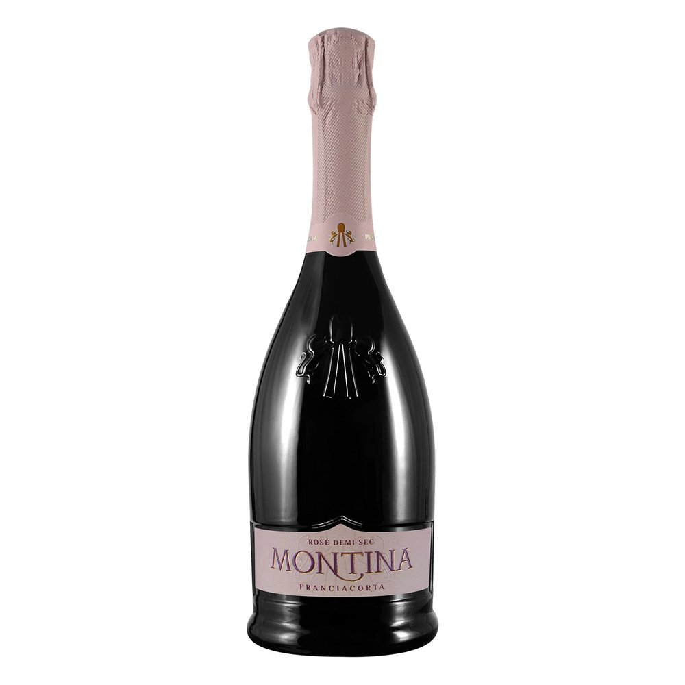 Wino Musujące La Montina Rose Demi Sec Franciacorta 12% różowe 750 ml