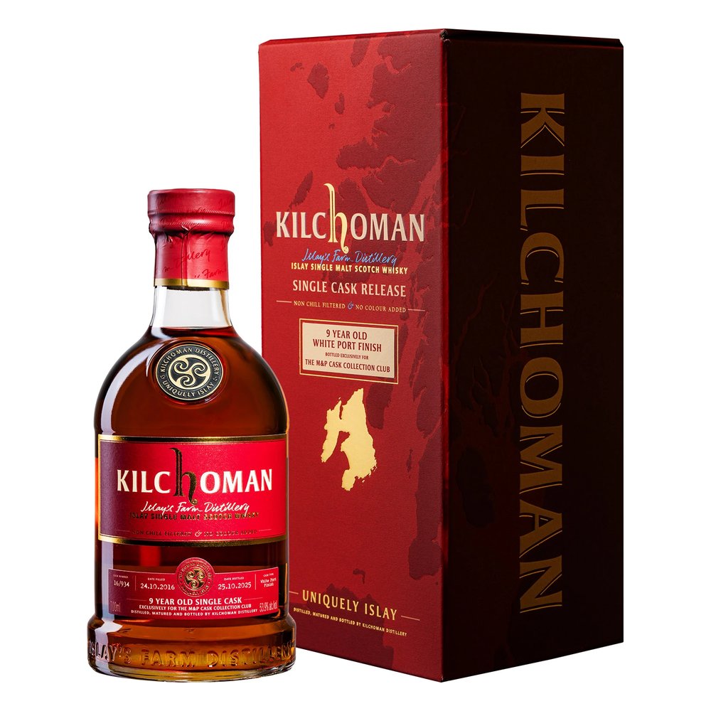 Whisky Kilchoman M&P Single Cask 9YO White Port 16 934 53,9% 700 ml