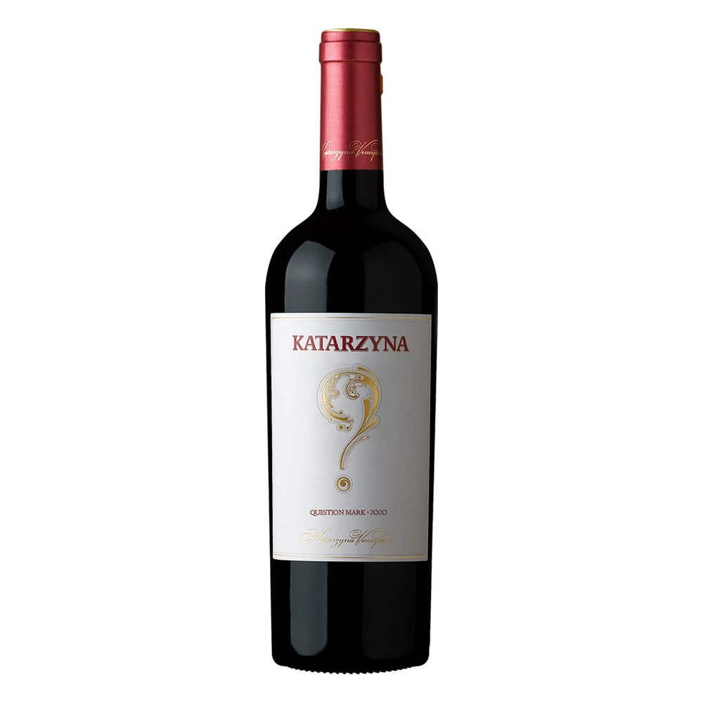 Wino Katarzyna Question Mark Cabernet&merlot 2021 14,5% czerwone słodkie 750 ml