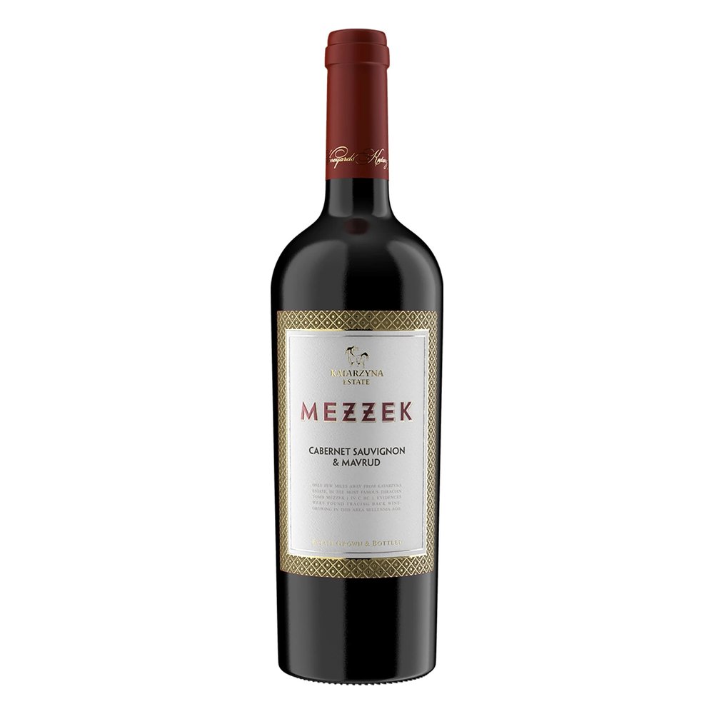 Wino Mezzek Katarzyna Cabernet&mavrud 2023 14,5% czerwone wytrawne 750 ml