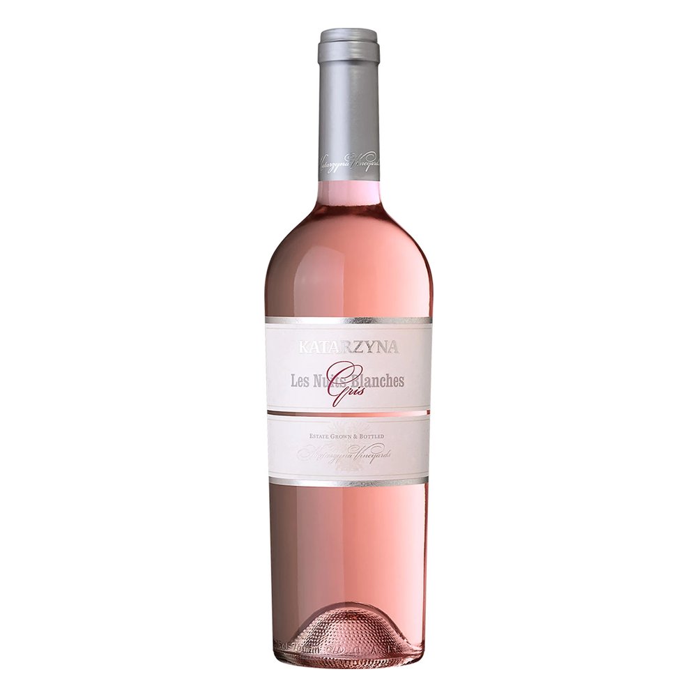 Wino Katarzyna Les Nuits Blanches Gris 2023 13% różowe 750 ml