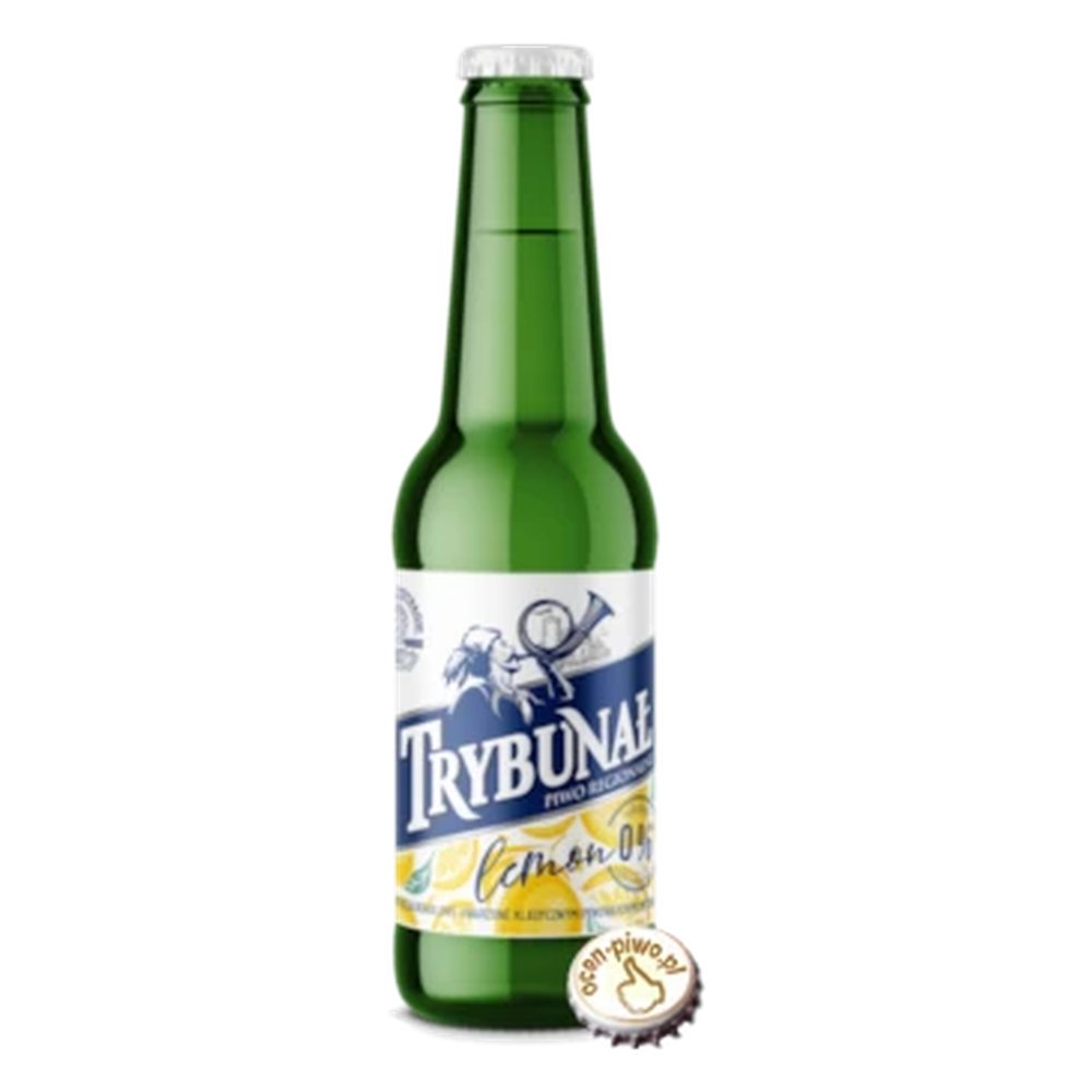 Piwo Trybunał Lemon Zero 0% 24 x 500 ml