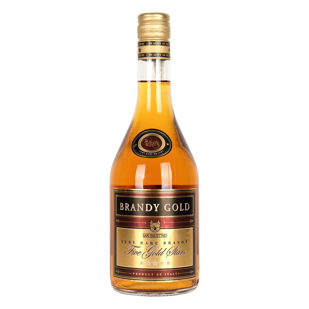 Brandy Zanin Gold Five Stars 36% 700 ml