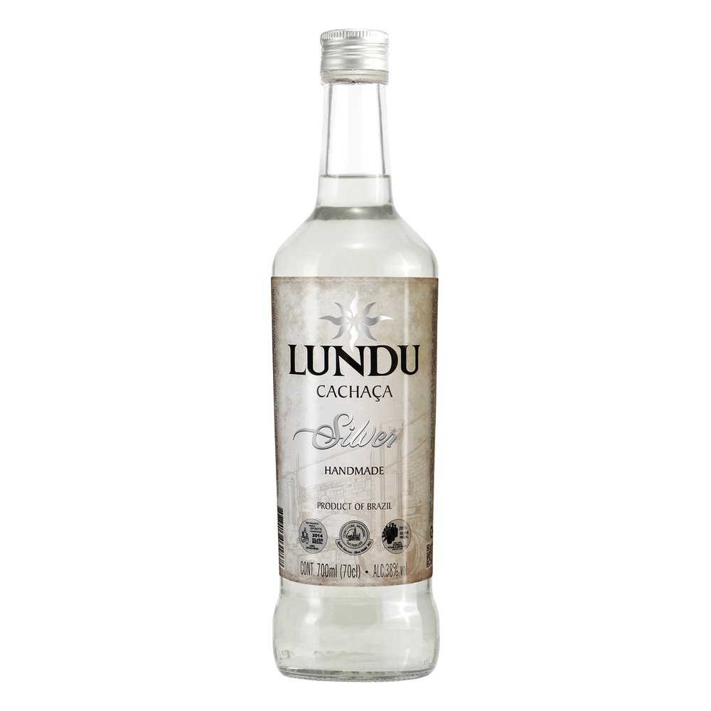 Cachaca Lundu Silver 38% 700 ml
