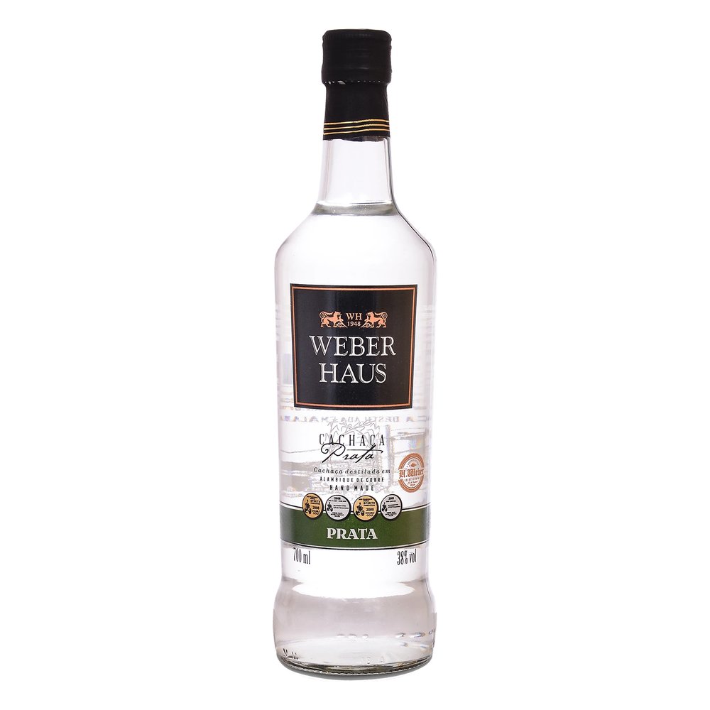 Cachaca Weber Haus Prata 38% 700 ml