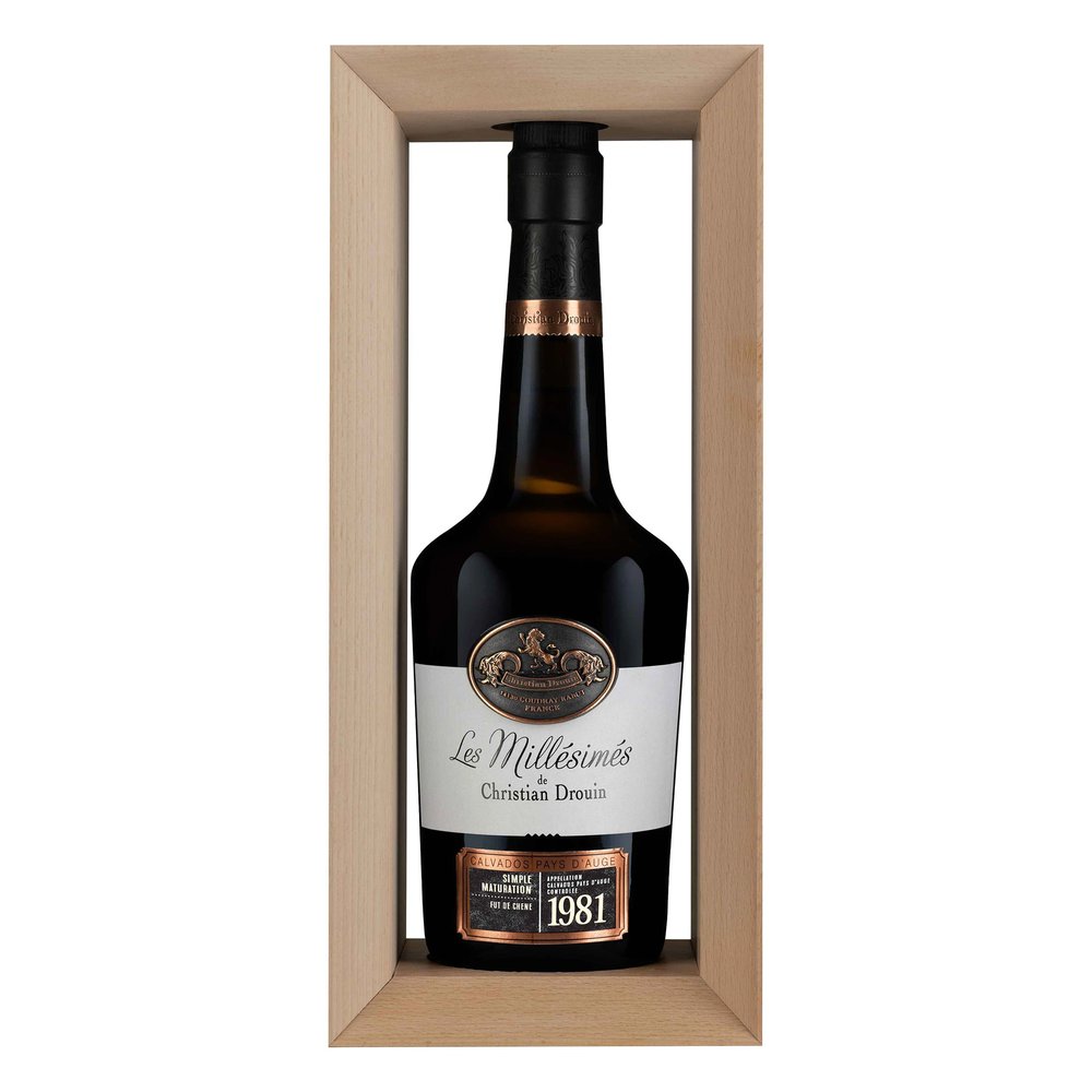 Calvados Drouin Millesime 1982 42% 700 ml Kartonik