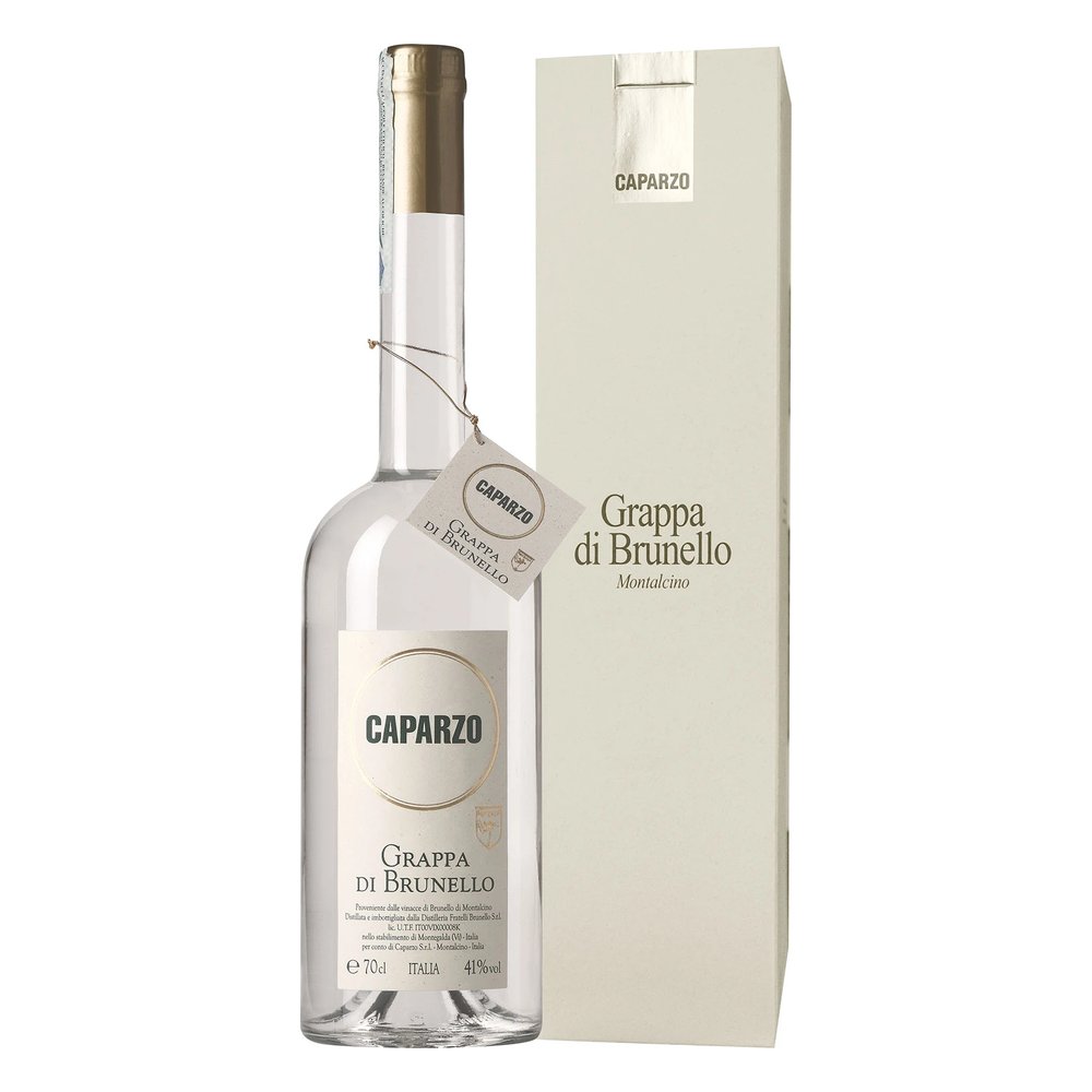 Grappa Caparzo Di Brunello 41% 700 ml