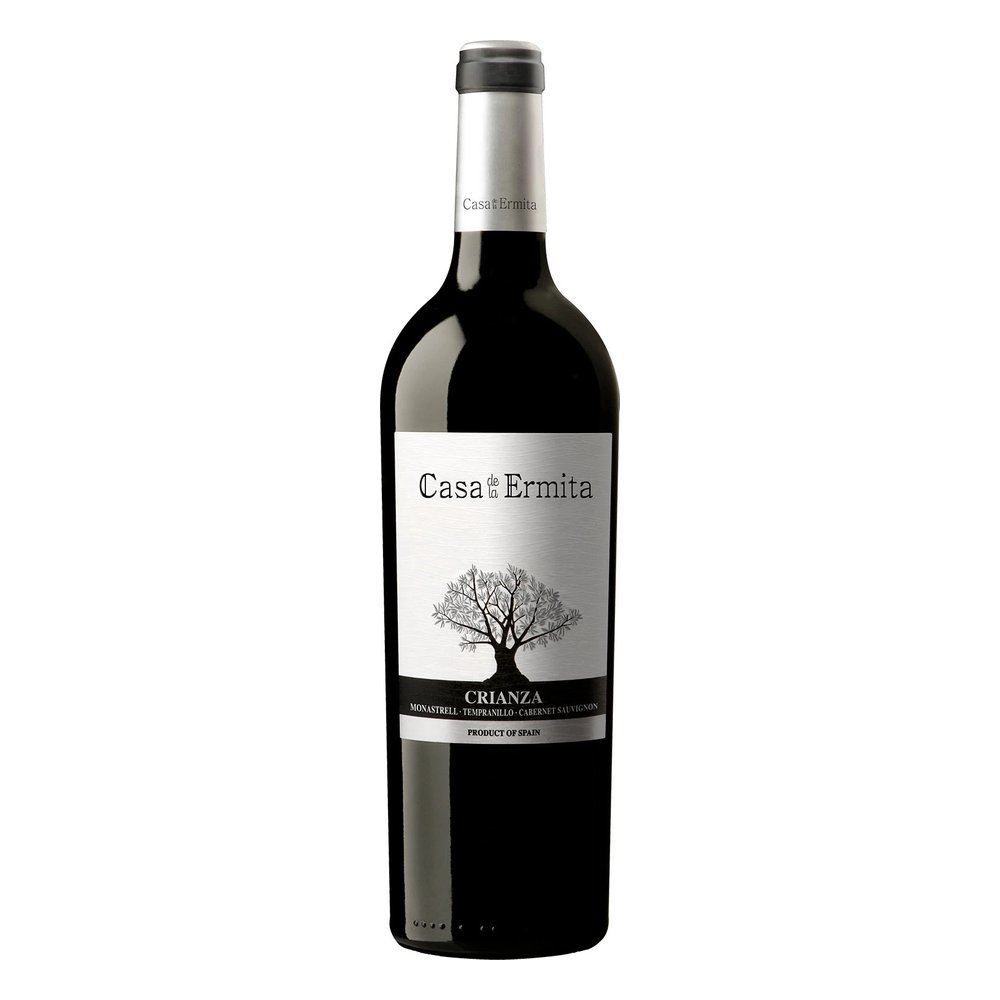 Wino Casa de la Ermita Crianza 2021 Monastrel Cab Sauv Syrah 14% czerwone wytrawne 750 ml