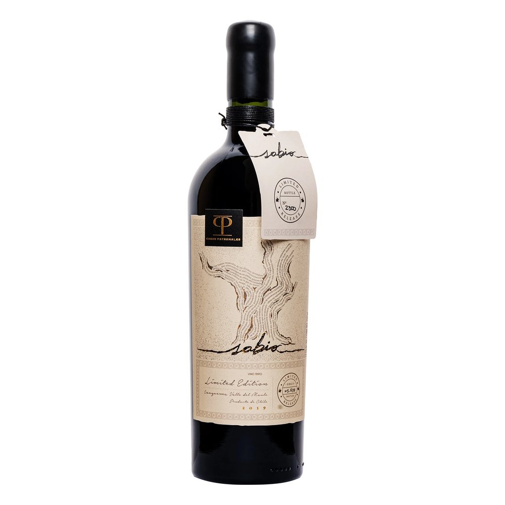 Wino Sabio Casas Patr Cab Malbec Carignac 2022 czerwone wytrawne 750 ml