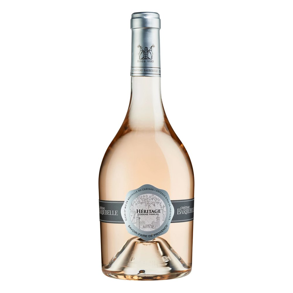Wino Chateau Barbebelle Cuvee Heritage 2021 13% różowe wytrawne 750 ml