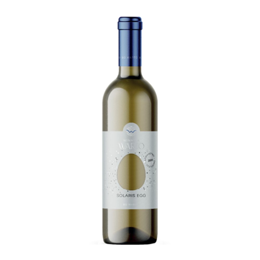 Wino Winnica Warto Solaris Egg Granit białe wytrawne 750 ml