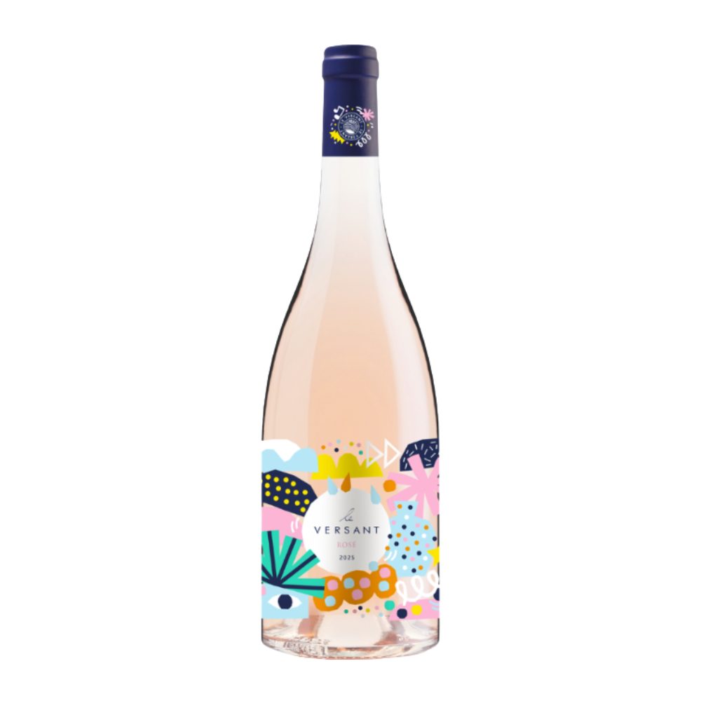 Wino Foncalieu Le Versant Grenache Rose Edition Limitee Bart Lanzini 13% różowe wytrawne 750 ml