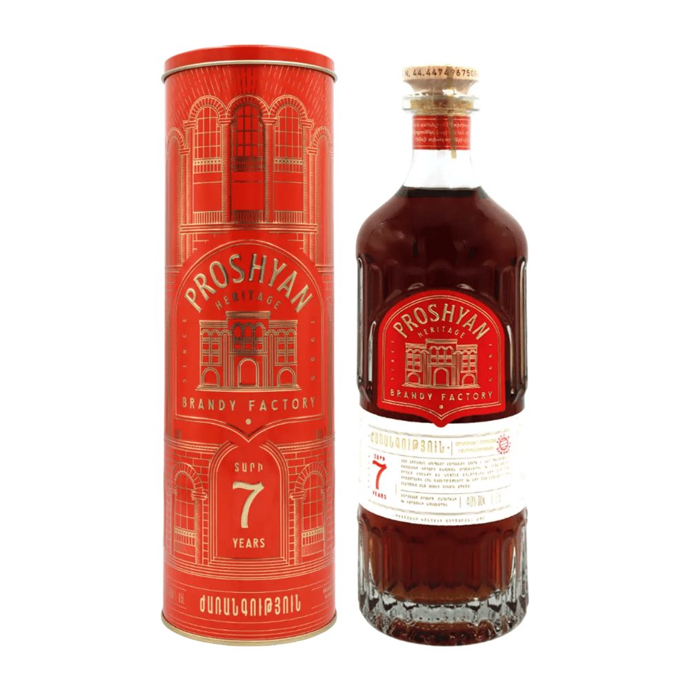 Brandy Proshyan Armenian 7YO 40% 500 ml tuba