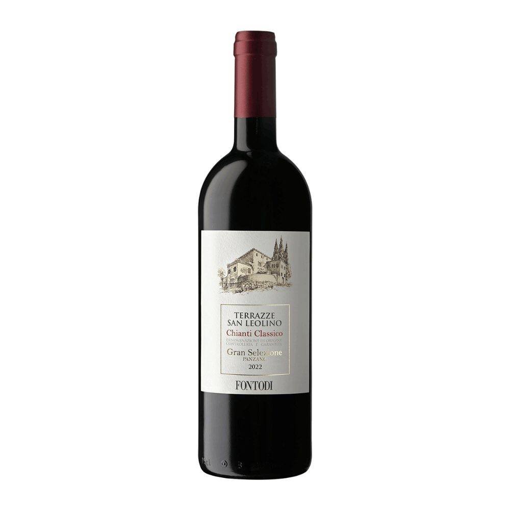 Wino Fontodi Terrazze San Leolino Chianti Classico Gran Selezione 2022 15% czerwone wytrawne 750 ml