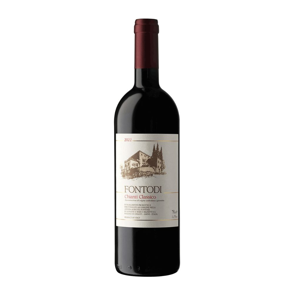 Wino Fontodi Chianti Classico 2022 14% czerwone wytrawne 750 ml