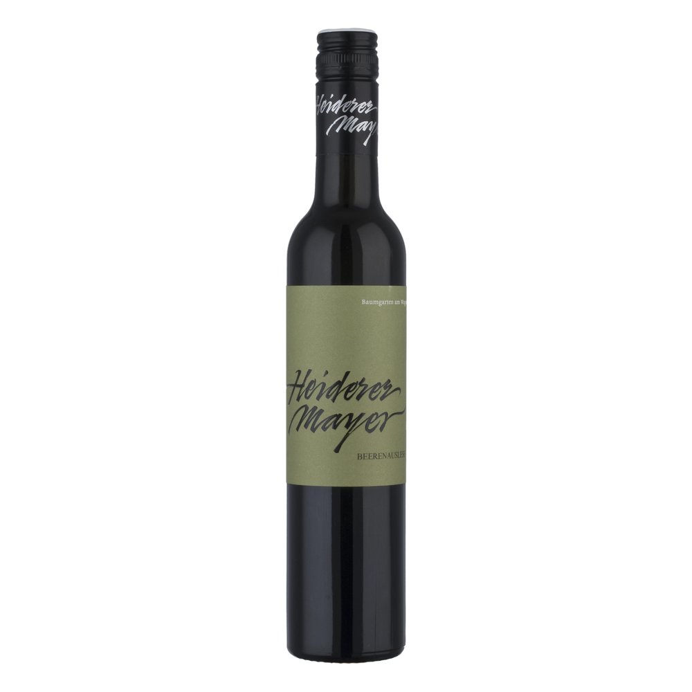 Wino Heiderer Beerenauslese 2018 12% białe słodkie 375 ml