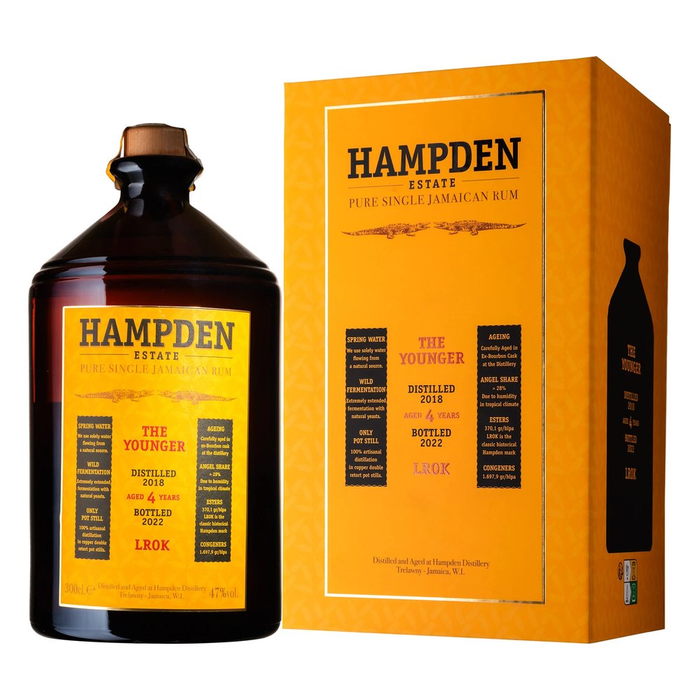 Rum Hampden 2016 Lrok Younger Jamaican 47% 3 l