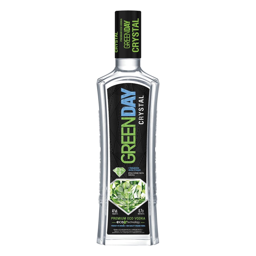Wódka Crystal Vodka Green Day Crystal 40% 700 ml