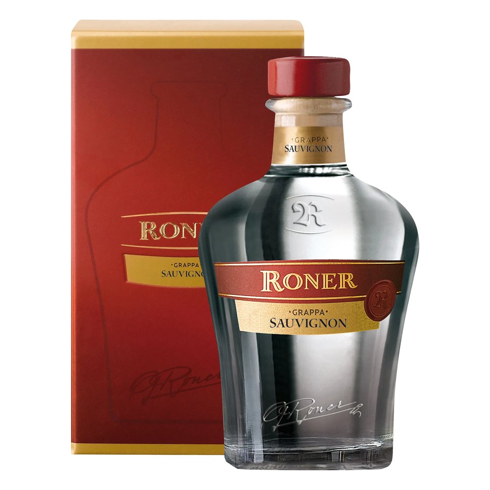 Grappa Roner Sauvignon 43% 700 ml Karton