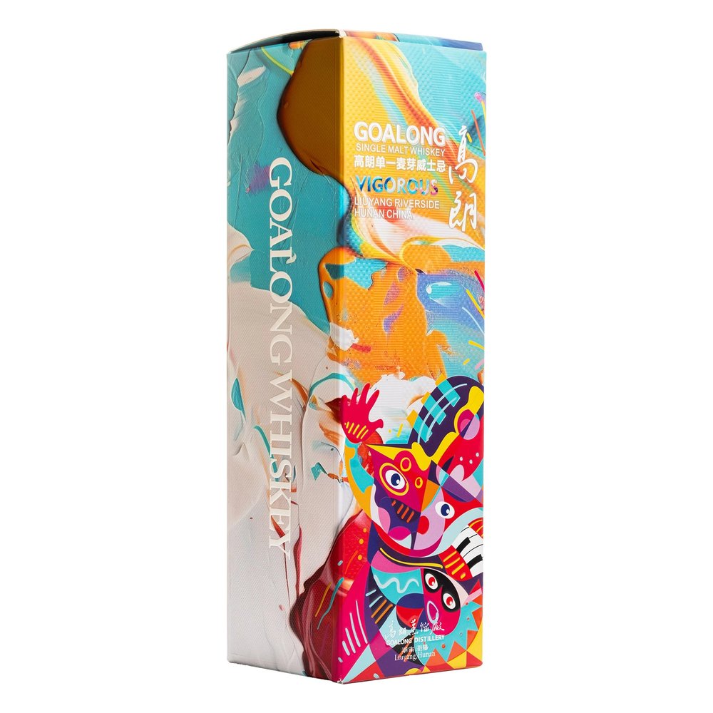 Whisky Goalong Vigorous Single Malt 40% 500 ml Kartonik