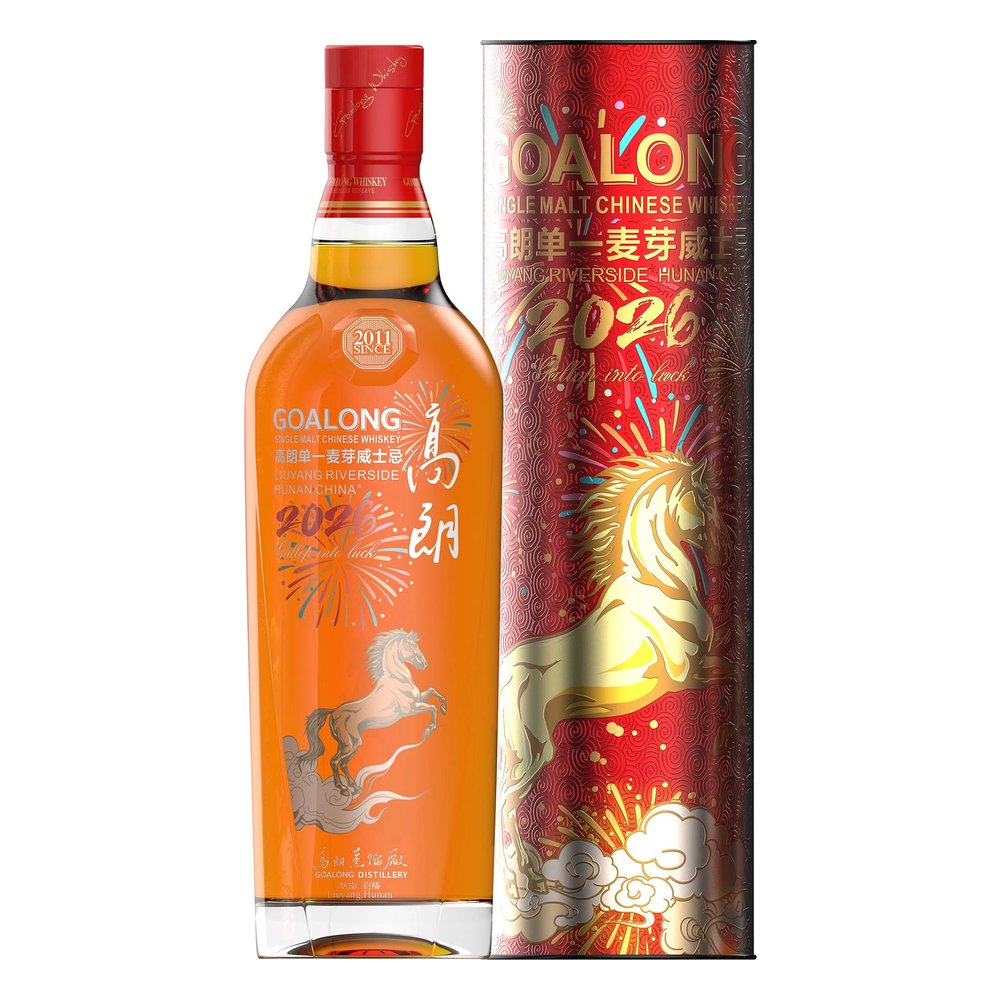 Whisky Goalong Horse Edition 2026 Single Malt 40% 700 ml Tuba