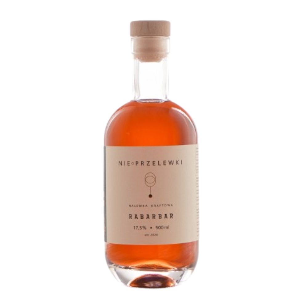 Nalewka Nie przelewki Rabarbar 17,5% 500 ml