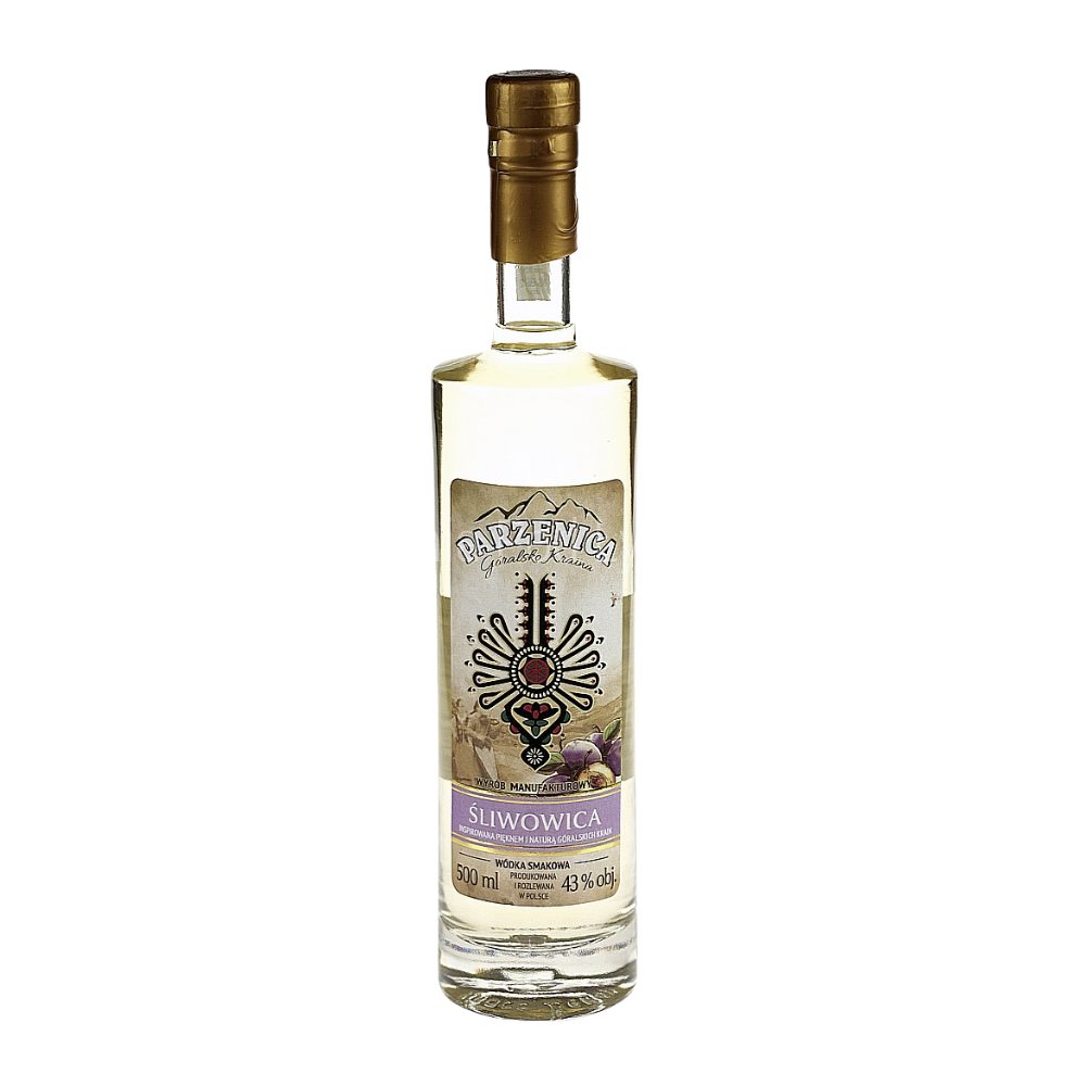 Wódka Parzenica Śliwowica z Miodem 43% 500 ml
