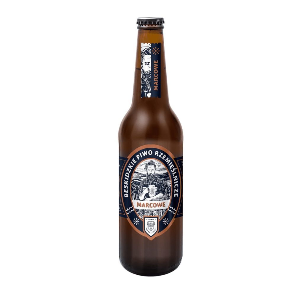 Piwo Browar Wawrzyniec Beskidzkie Marcowe 6,2% 500 ml