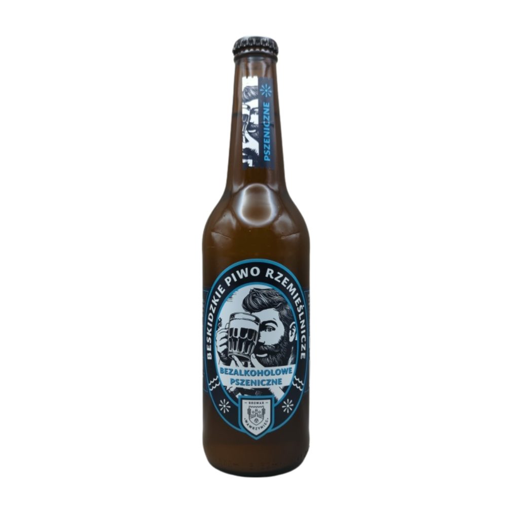 Piwo Browar Wawrzyniec Beskidzkie Pszeniczne 0% 500 ml