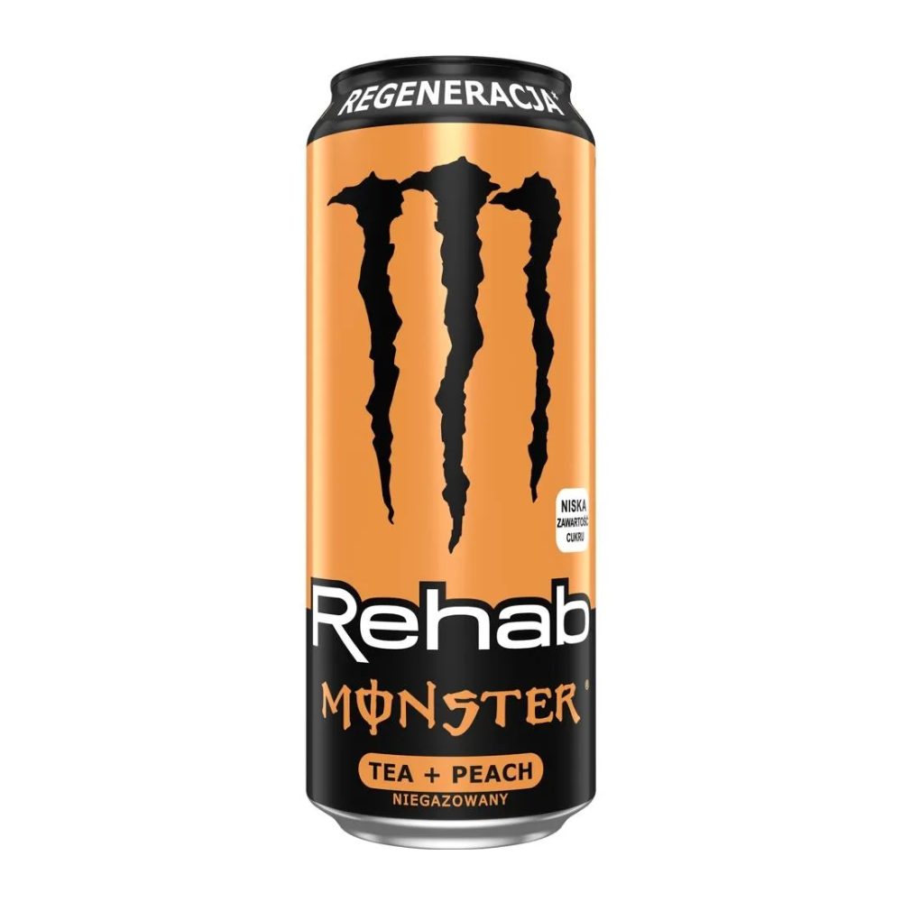 Energetyk Monster Rehab Tea + Peach 500 ml DRS