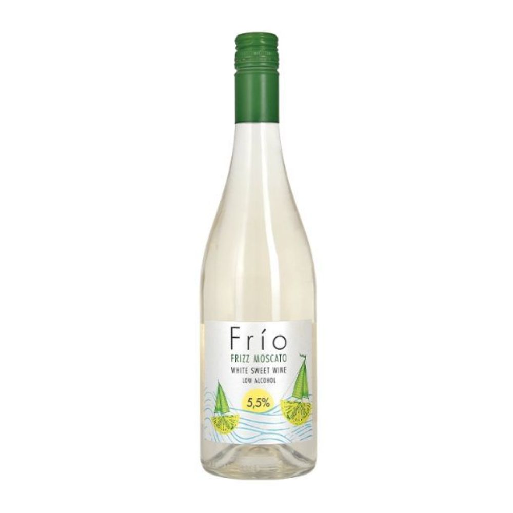 Wino musujące Frio Frizz Moscato 5,5% białe słodkie 750 ml