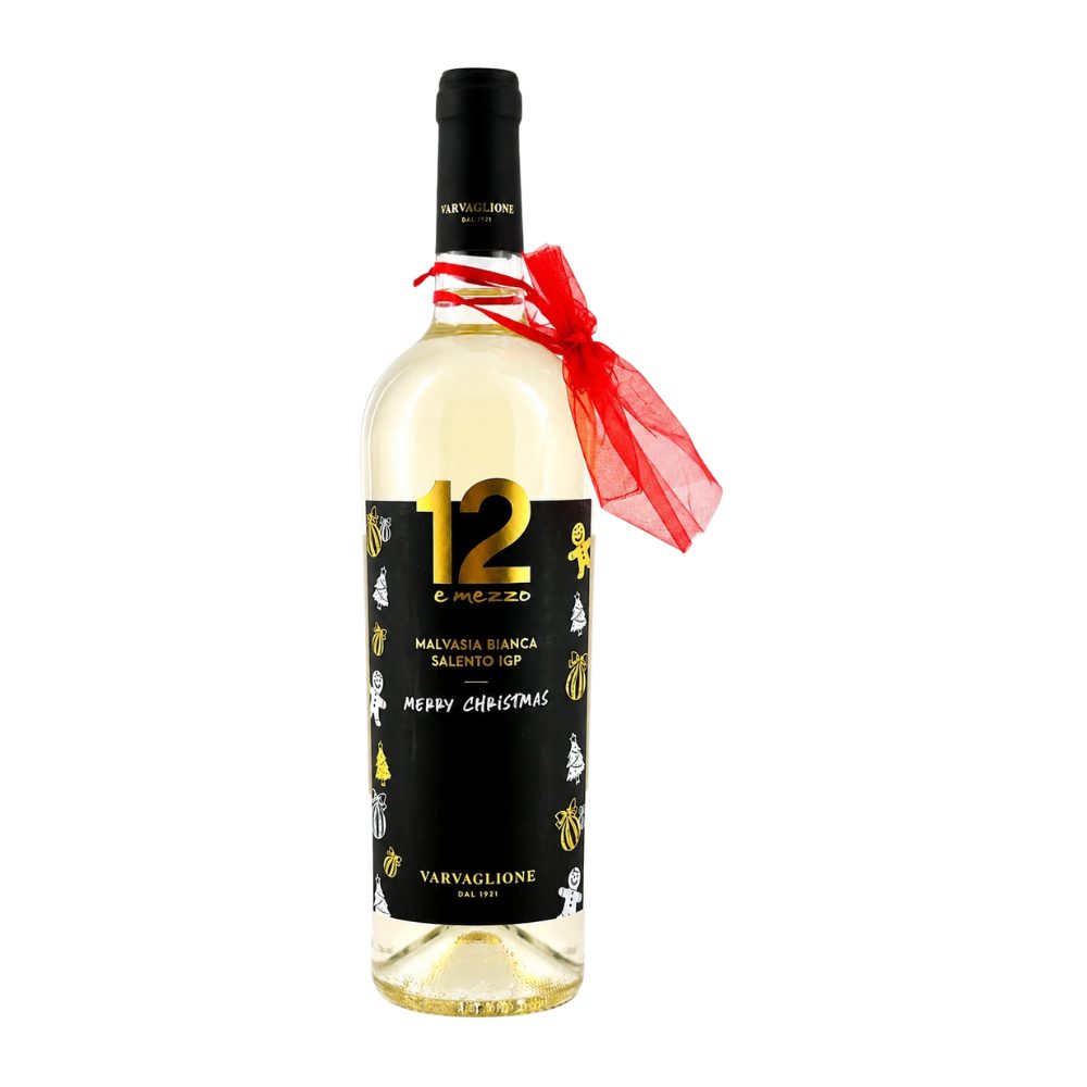 Wino 12 e Mezzo Malvasia del Salento Merry Christmas 12,5% białe wytrawne 750 ml