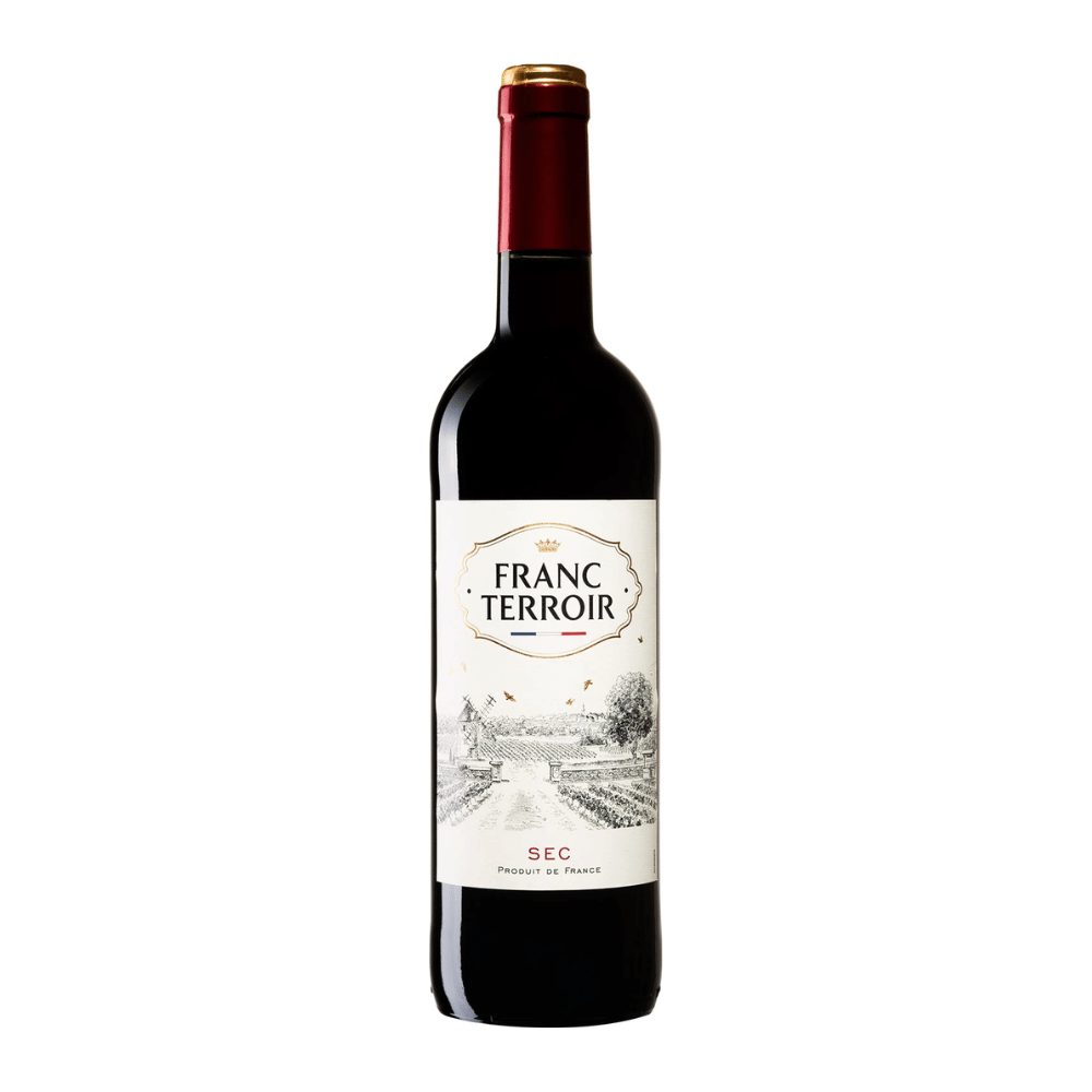 WIno Franc Terroir Rouge Sec 12% czerwone wytrawne 750 ml
