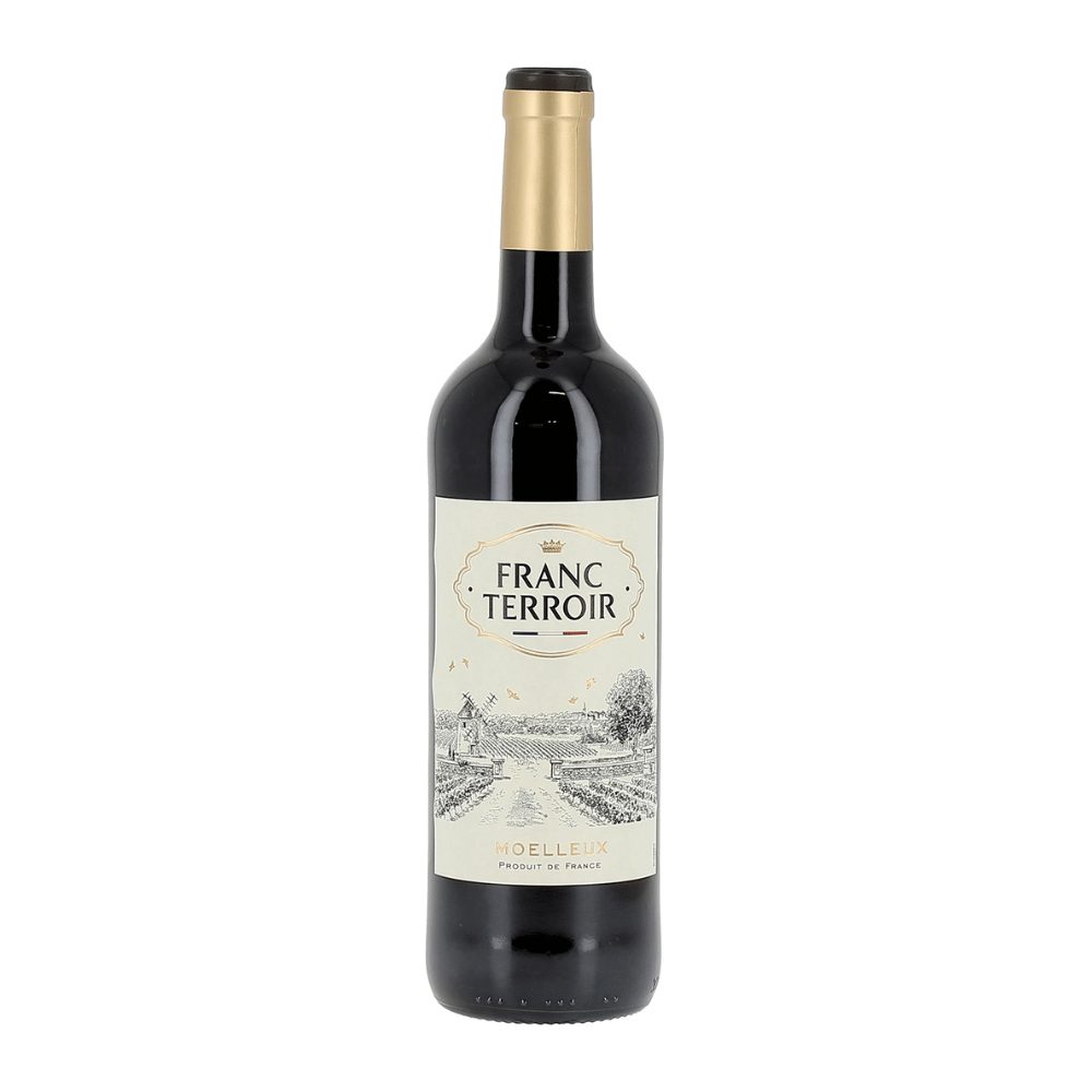WIno Franc Terroir Rouge Moelleux 12% czerwone słodkie 750 ml