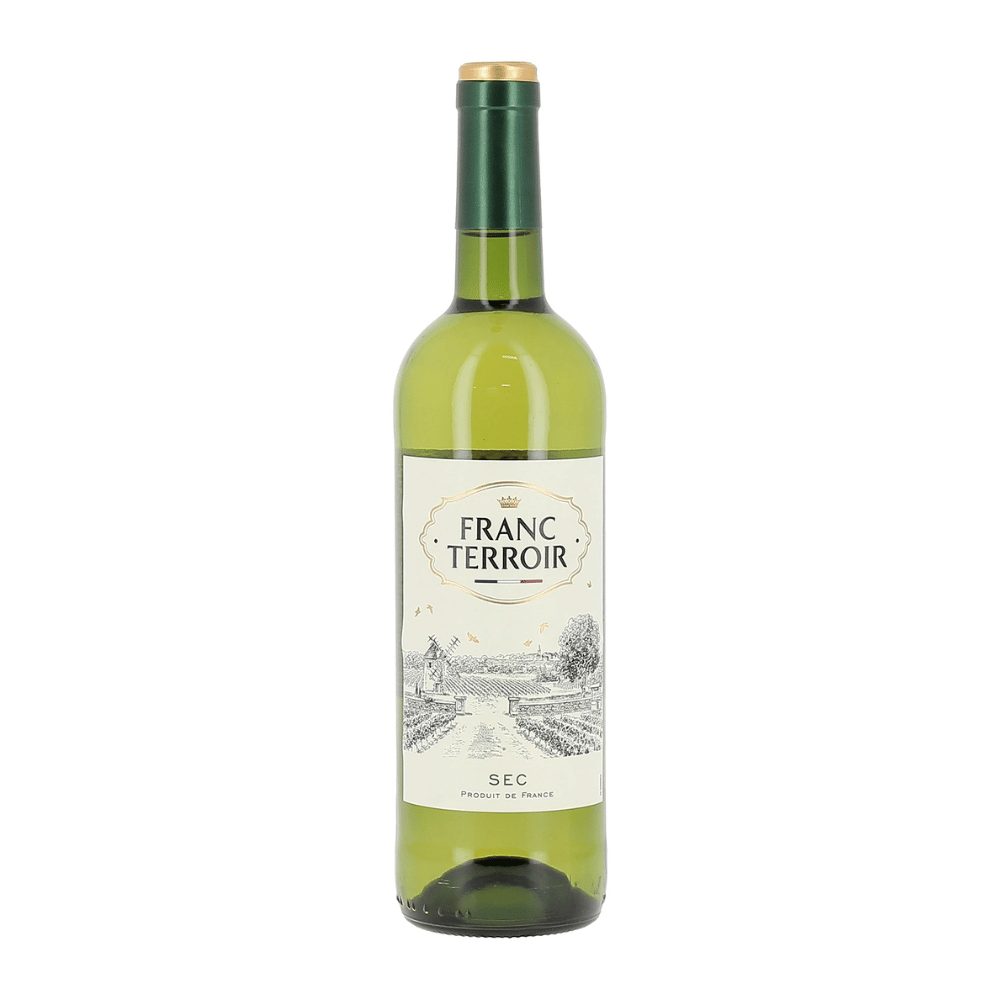 WIno Franc Terroir Blanc Sec 11,5% białe wytrawne 750 ml