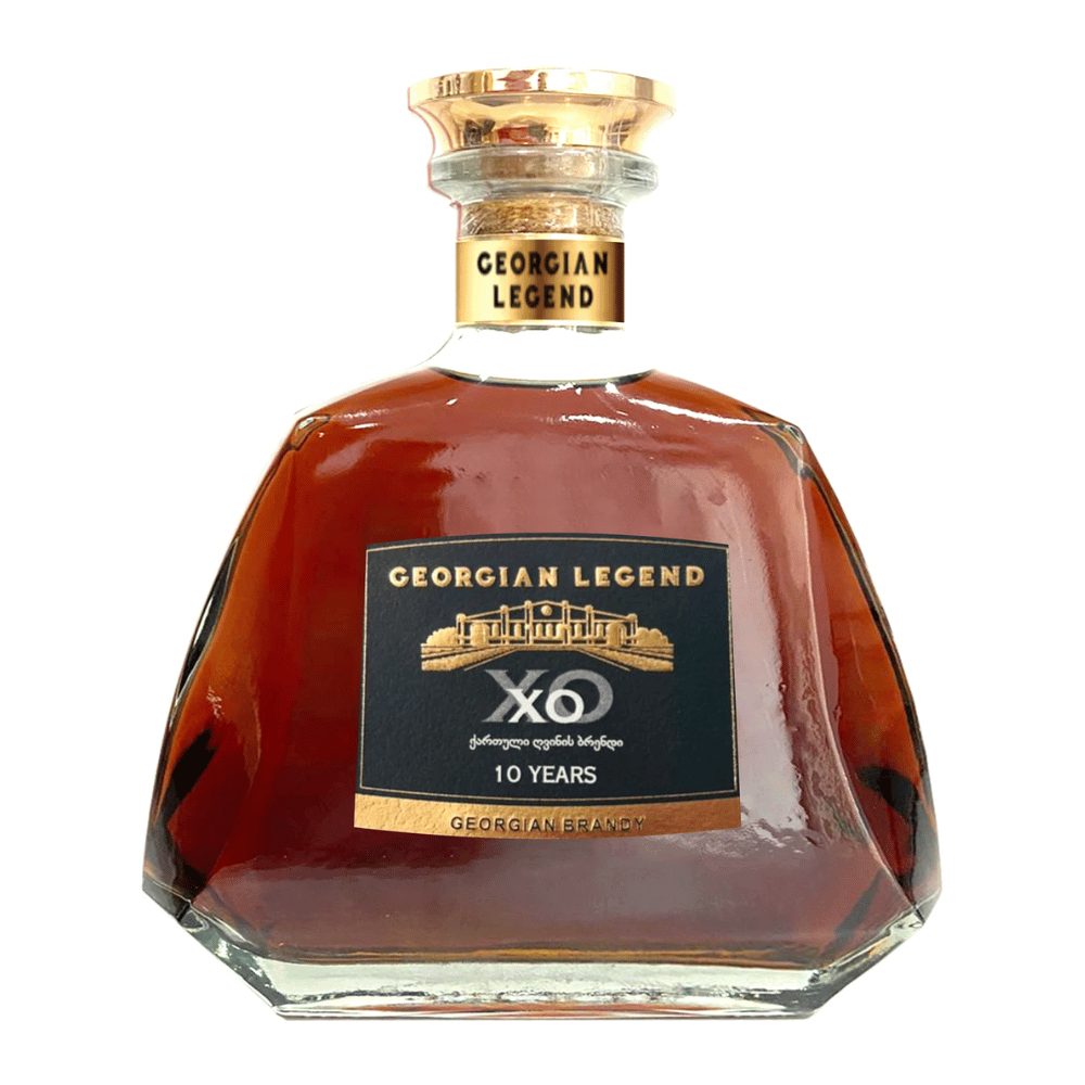 Brandy Georgian Legend 10YO XO Reserve Płaska butla 40% 500 ml