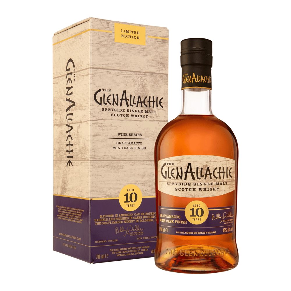 Whisky GlenAllachie 10YO Grattamacco 48% 700 ml kartonik