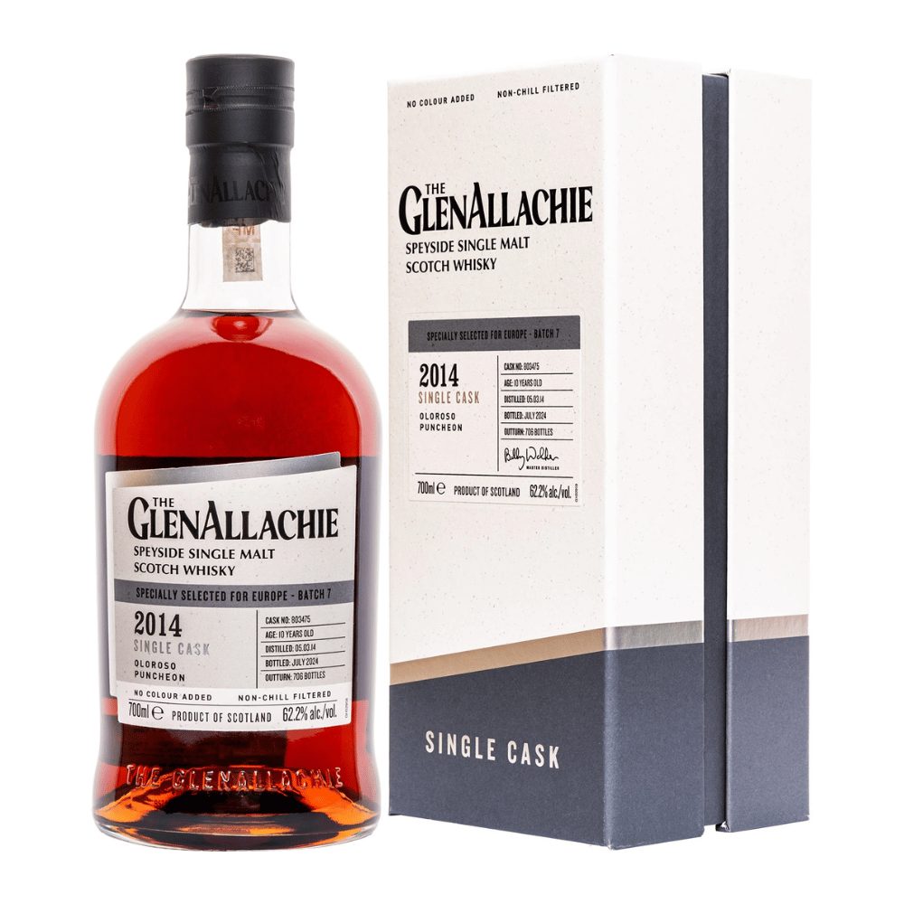 Whisky GlenAllachie 2014 Cask 803475 62,2% 700 ml kartonik
