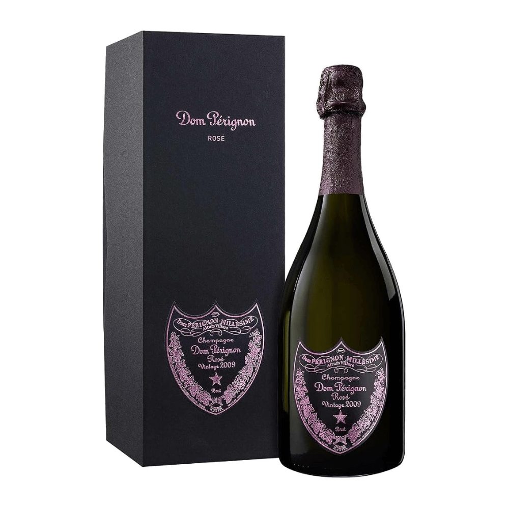 Szampan Dom Perignon Rose 2009 12,5% różowe wytrawne 12,5% kartonik