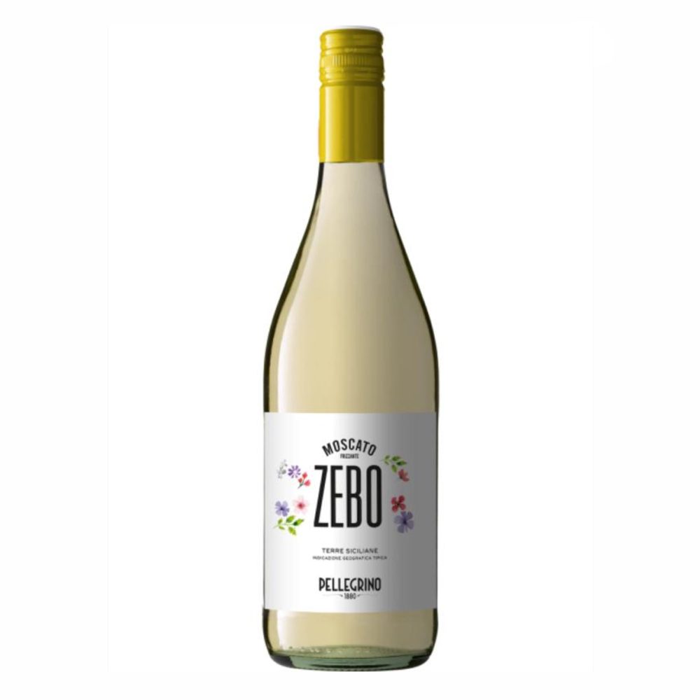 Wino białe Zebo pelegrino 7% białe słodkie 750 ml