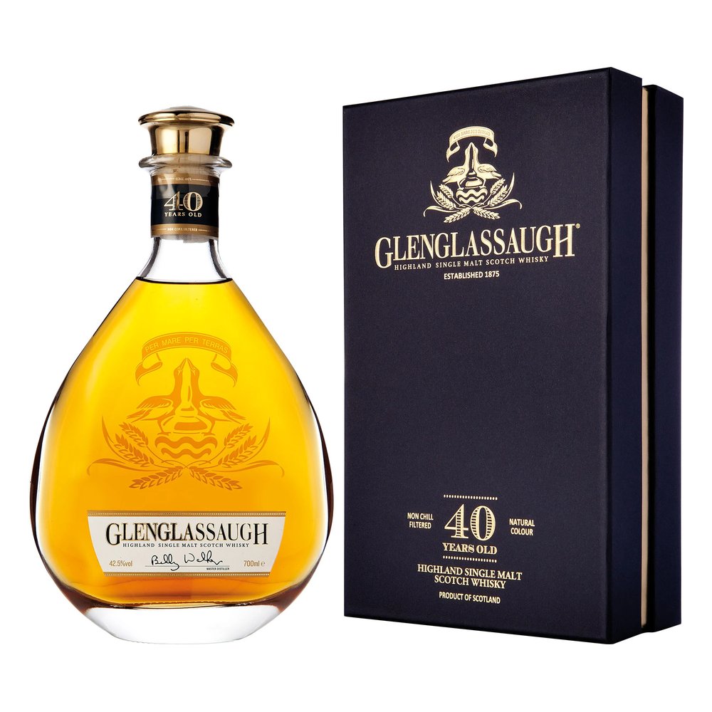 Whisky Glenglassaugh 40YO 42,5% 700 ml kartonik