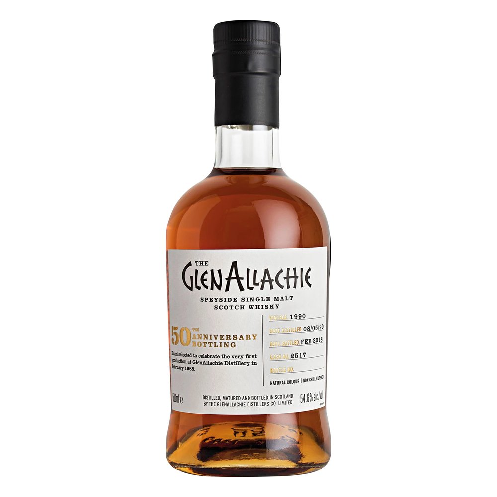 Whisky GlenAllachie 1990 Cask 2517 54,6% 500 ml