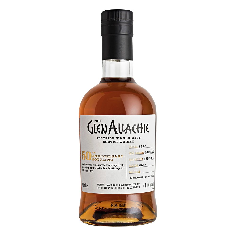 Whisky GlenAllachie 1990 Cask 2515 44,9% 500 ml