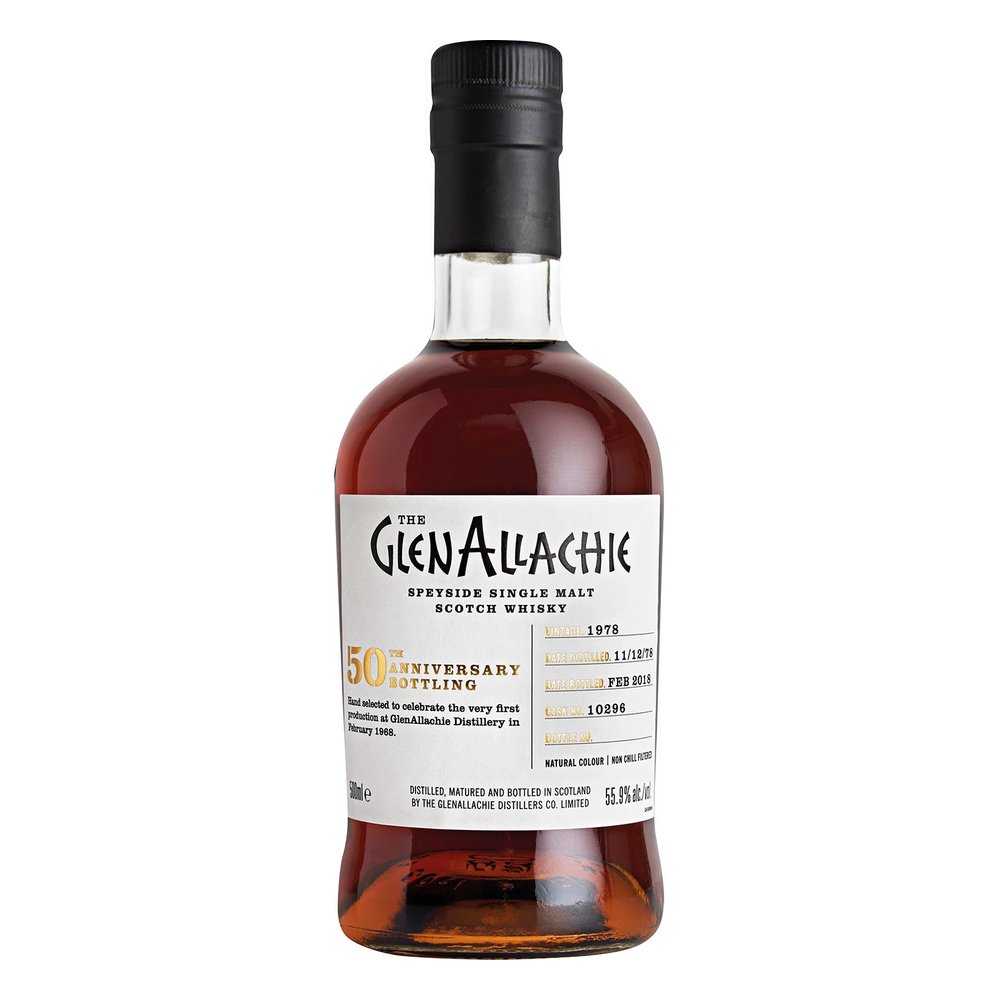 Whisky GlenAllachie 1978 Cask 010296 55,9% 500 ml